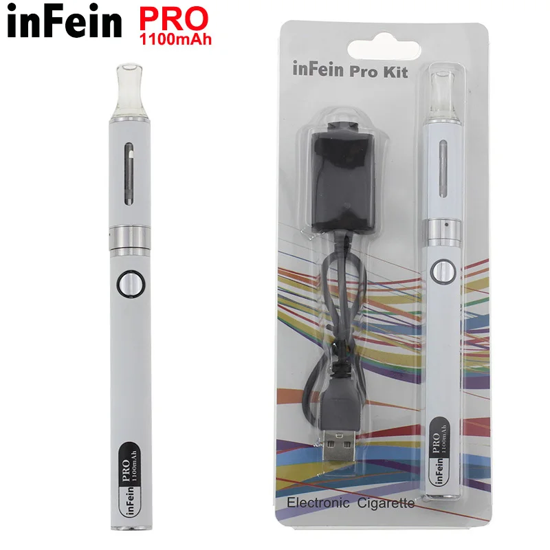 inFein PRO Electronic Cigarette logo 1100mah white.jpg