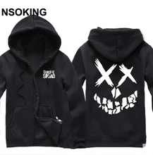 New Film Batman Suicide squads Harley Quinn hoodies Jacket caot Men Cotton Fall and Winter zipper Sweatshirts