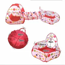 Детский игровой домик детский игровой двор мяч бассейн палатка трубопровод ползание огромная игра океан мяч бассейн Детский развивающий