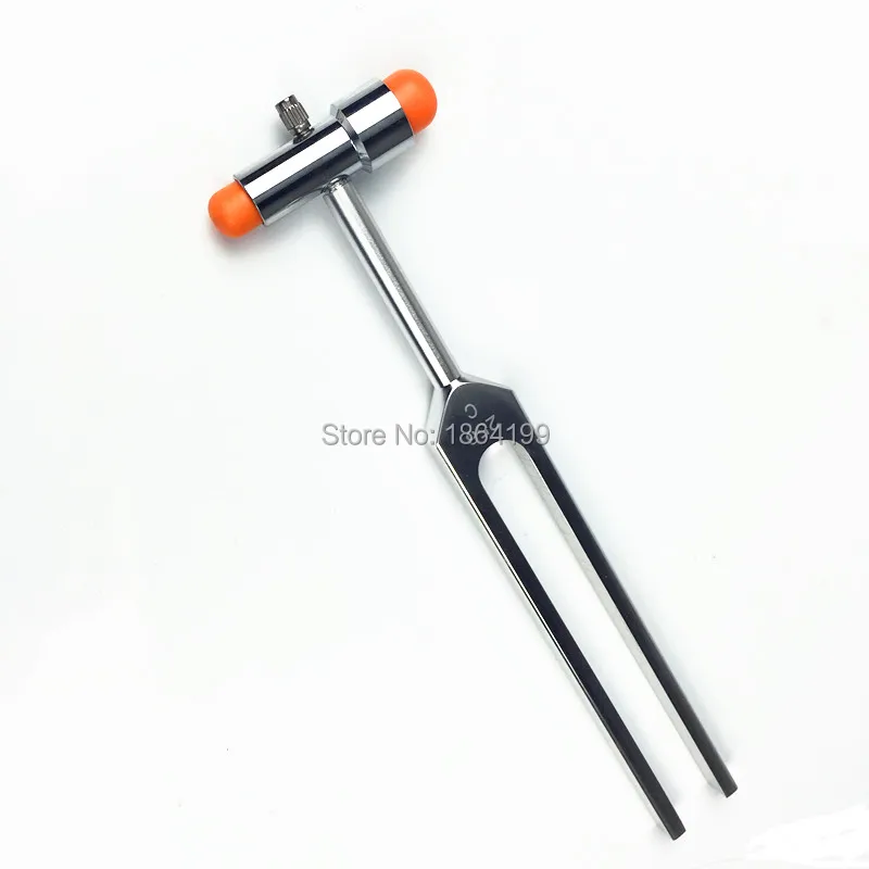 

256Hz High quality nervous system testing tuning fork medical tuning fork with telescopic Handle Medical hammer