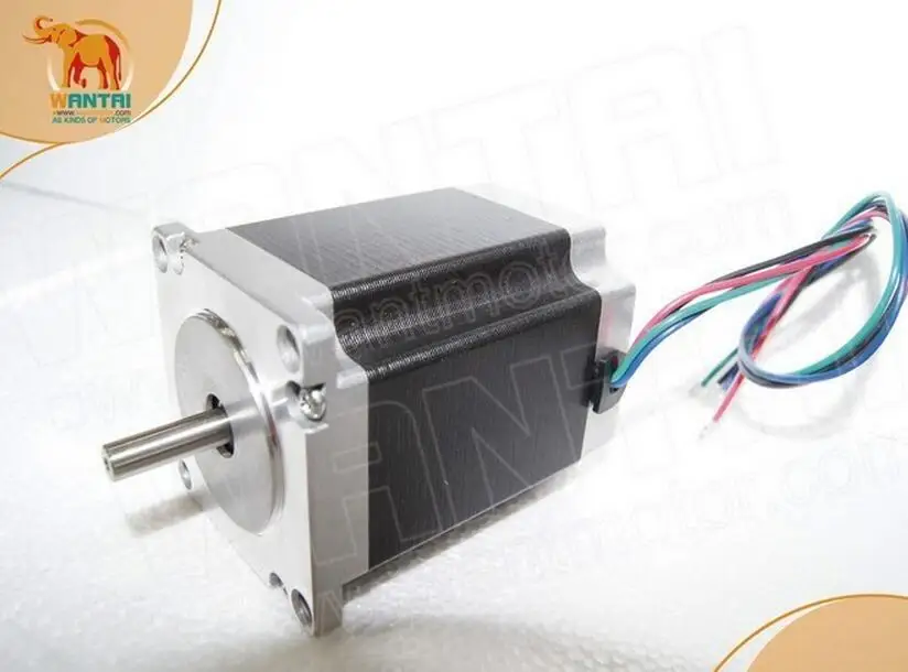 

EU FREE!BEST PRICE!Wantai 1PC Nema23 Stepper Motor 57BYGH633 3.0A 18.9kg.cm 270oz-in 78mm 6leads CE&ROHS&ISO CNC Router