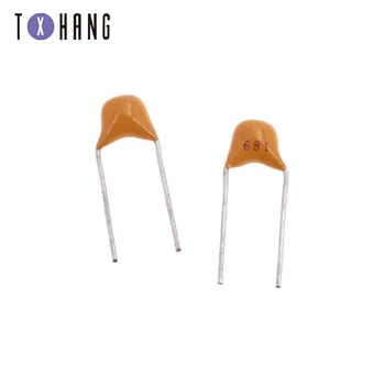 

50PCS/100PCS 680PF 50V 5.08MM 680 Monolithic capacitor high quality