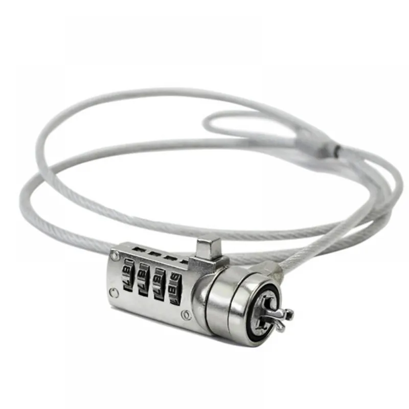 

New High Quality Password 4 Digit Security Computer Lock Anti-theft Chain For Notebook PC Laptop