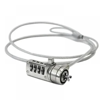 

New High Quality Password 4 Digit Security Computer Lock Anti-theft Chain For Notebook PC Laptop