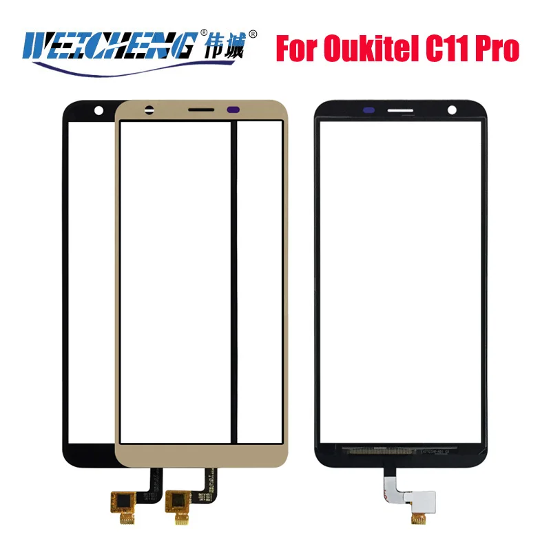 Сенсорная панель для Oukitel C11 Pro сенсорная стекло объектив тачпад 5 45 дюйма ремонт