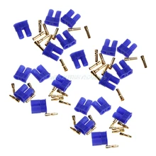 10 Sets EC2 2.0mm RC Lipo Battery Connector Gold Bullet Banana Plug Male&Female #T026#