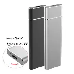 M.2 NGFF USB 3,1 Тип-C SATA SSD конвертер адаптер Корпус EM88