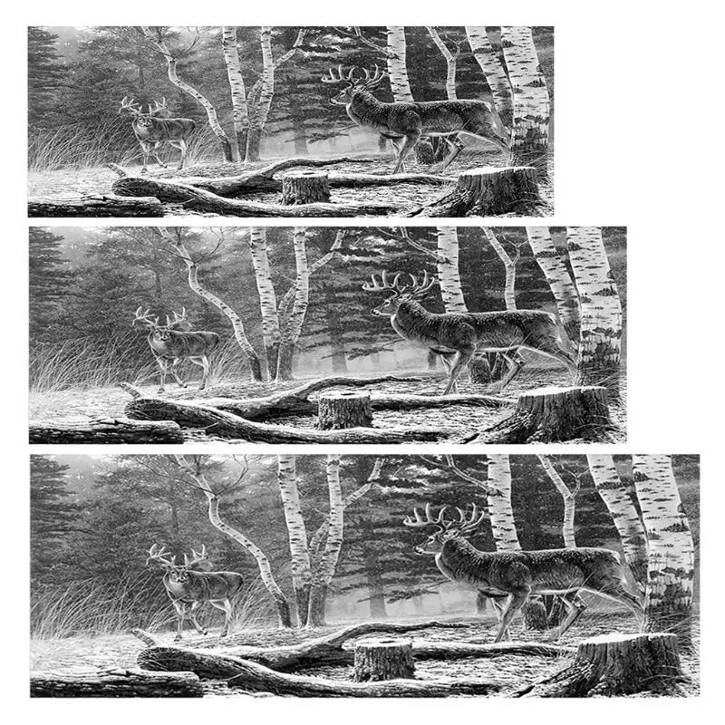 

Deer In The Hunting Forest Window Graphic Tint Decal Sticker For Truck Jeep SUV