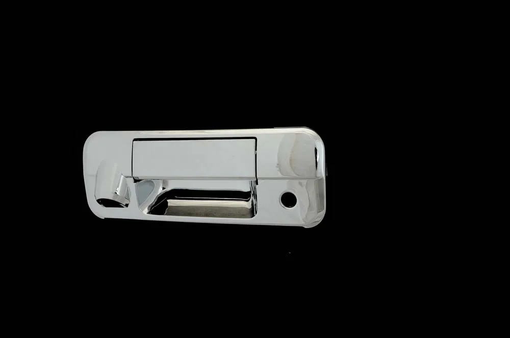 Для 2007-2013 TOYOTA TUNDRA хромированная крышка ручки багажника с отверстием для камеры