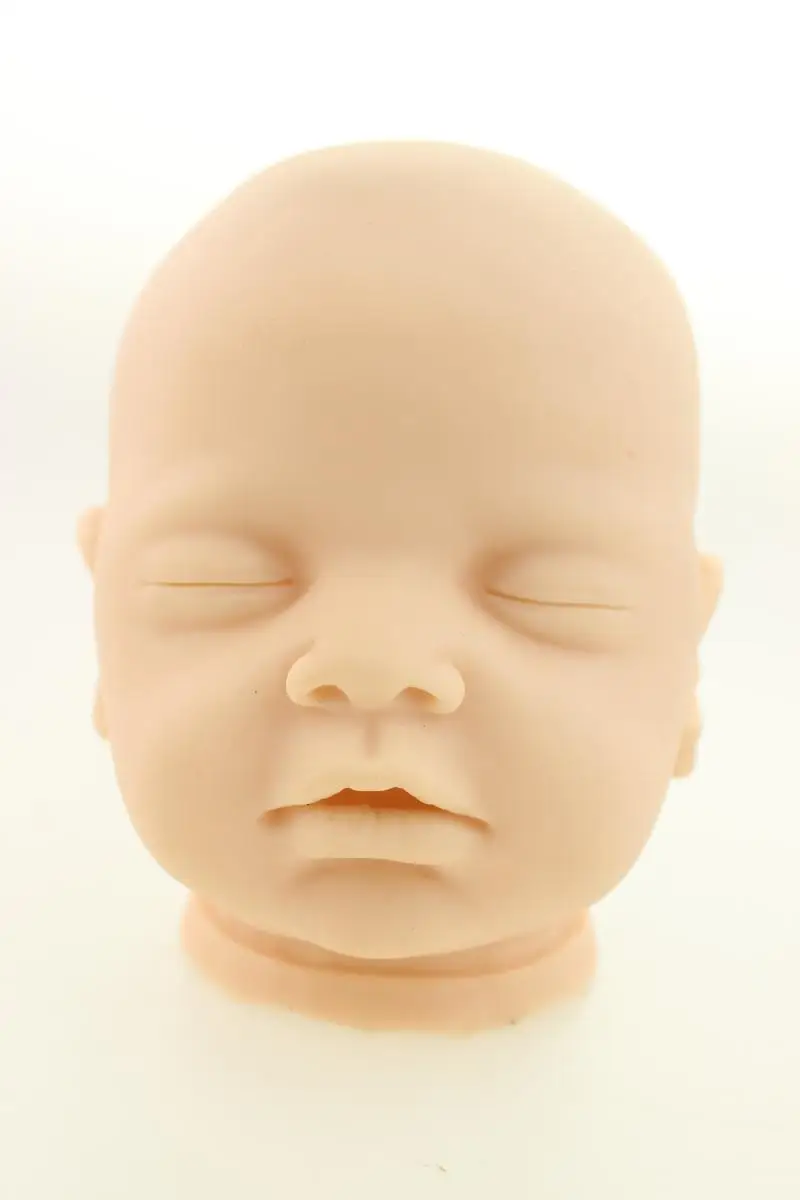 20 дюймов Reborn Doll наборы реалистичный Спящий ребенок DIY незавершенная Форма Мягкий силиконовый винил Неокрашенный пустой Reborn Baby Doll наборы