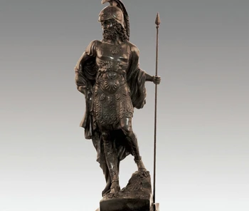 

Art Deco Sculpture Rome Soldiers Warrior Bronze Statue