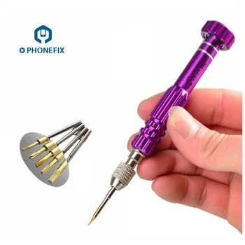 

PHONEFIX 5 IN 1 Screwdriver Set for iPhone Repair Tool Kit Opening Tools for Electronic Tool Kit Perecision Screwdriver