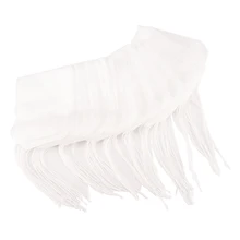 Новые чайные пакетики 100 шт./лот, пустые чайные пакетики с нитью, фильтрующая бумага для травяной листовой чай