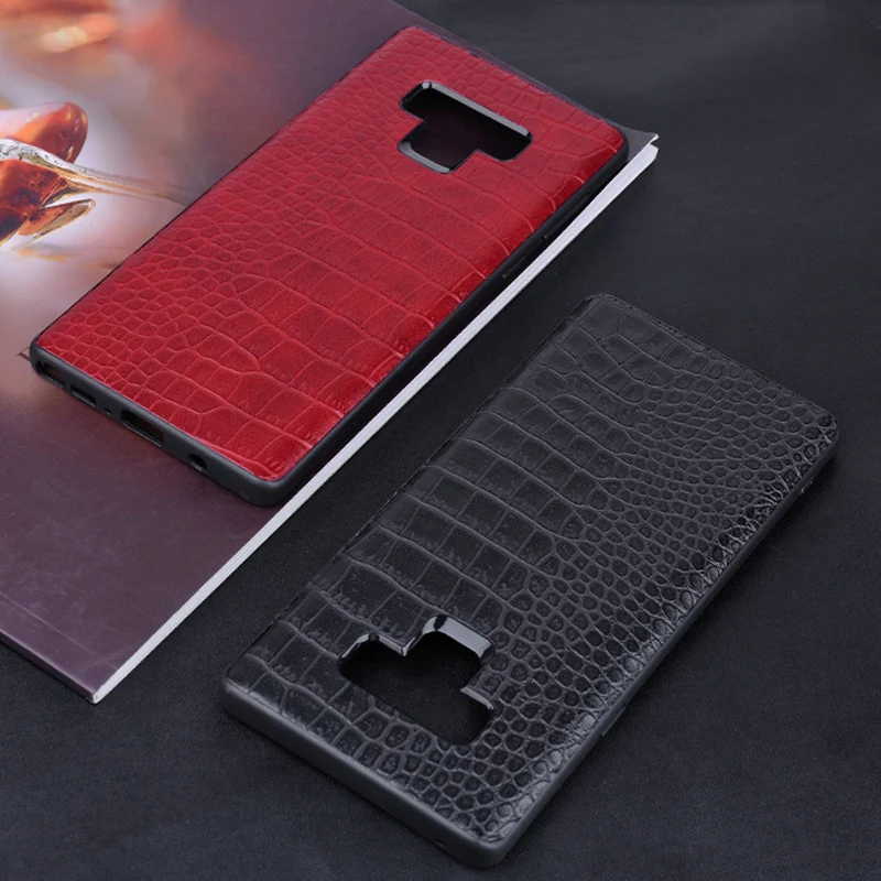 

For Samsung galaxy Note 9 Case Crocodile pattern soft phone Case For Samsung galaxy Note9 Cover Protection Shell back cover