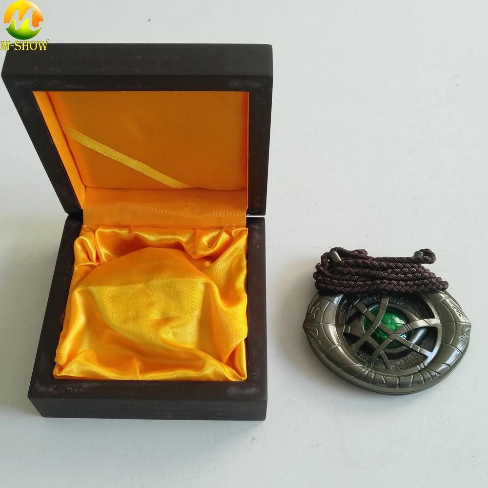 Доктор Странный свечение ожерелье Dr. Странные Стив косплей глаз Agamotto подвеска
