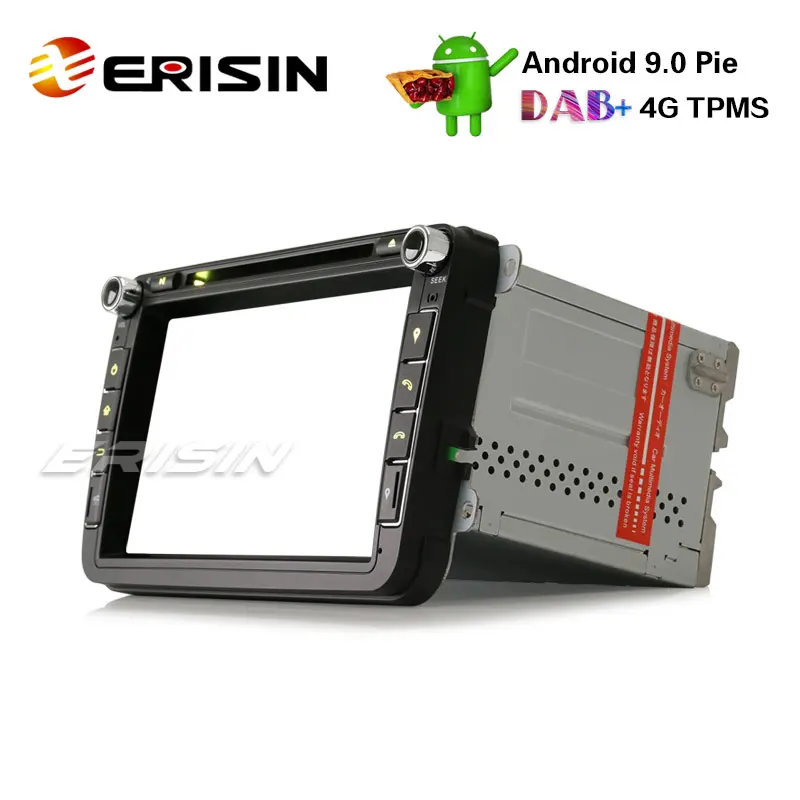 Excellent Erisin ES4815V 8" DAB+ OPS Car Stereo Android 9.0 for VW Golf Passat Tiguan Polo Seat Skoda GPS DVD 3