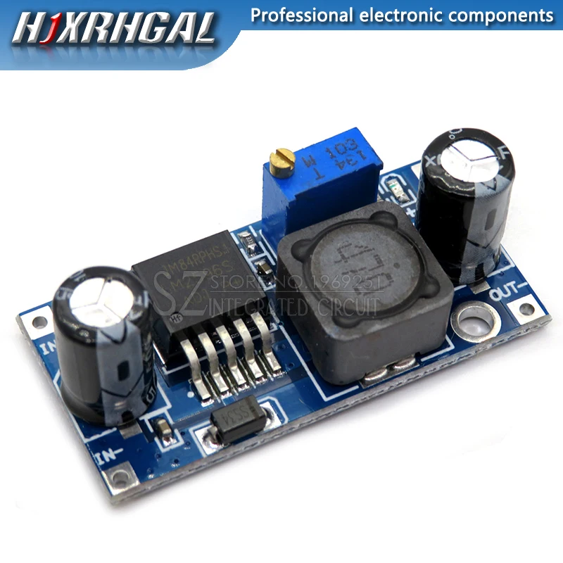 1Pcs Dc-Dc Buck Converter Step Imbottiture Modulo Lm2596 Di Alimentazione In Uscita 1.25V-30V