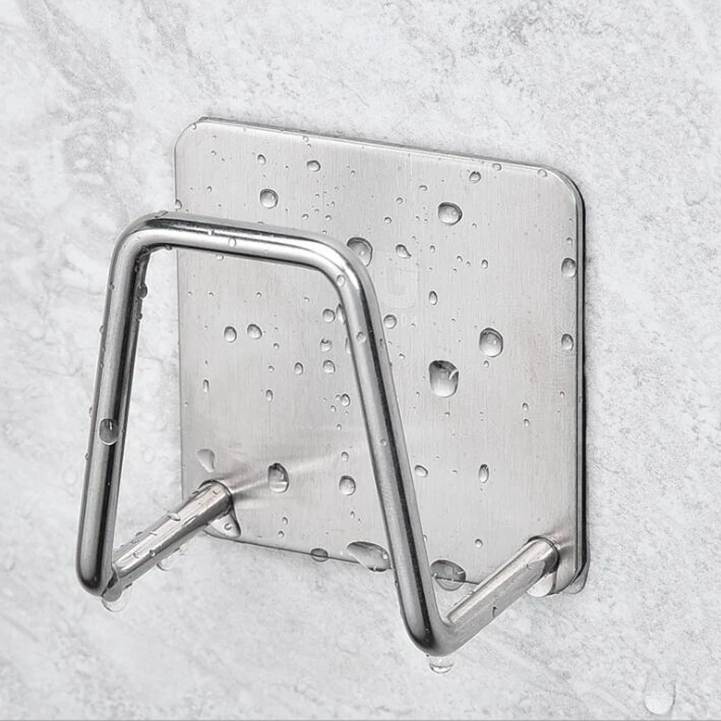 Kitchen Sink Suction Sponges Holder Scrubbers Soap Storage Rack Drying Rack, Stainless Steel Home Kitchen Organizer