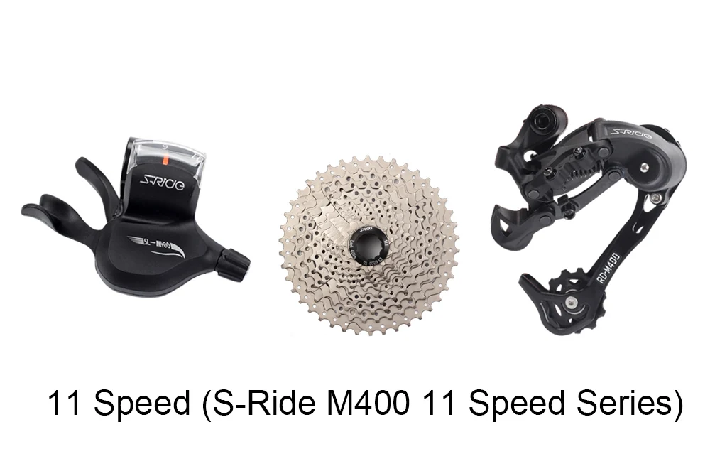 S-для езды на велосипеде гоночный велосипед 11 задний переключатель скорости+ триггерный переключатель передач+ свободного хода совместим с Горный велосипед Shimano велосипедные Запчасти