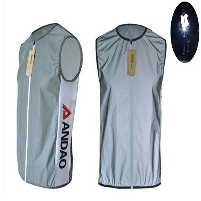 Safety Cycling Reflective Vests Men Women Sportswear Waistcoat Cycling