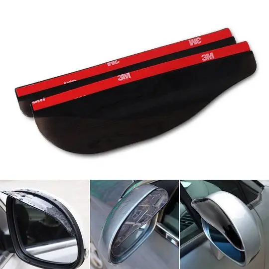 

New carpro Automotive Car Rear View Mirror Protector Rain Guard Mirror Protector Rain Eyebrow Rear View Mirror Visor Shade