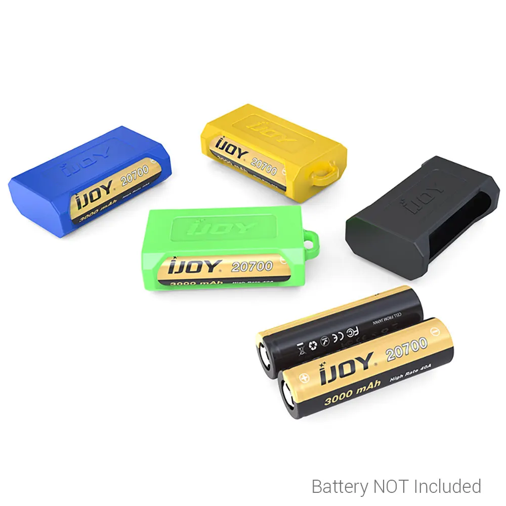 100% оригинальный силиконовый чехол IJOY для двух батарей 20700 защита от пыли двойная
