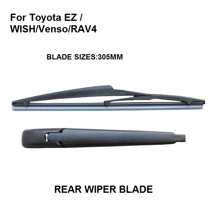 Rear Wiper Arm with Wiper Blade for TOYOTA RAV4(10 15) , EZ(11+), WISH