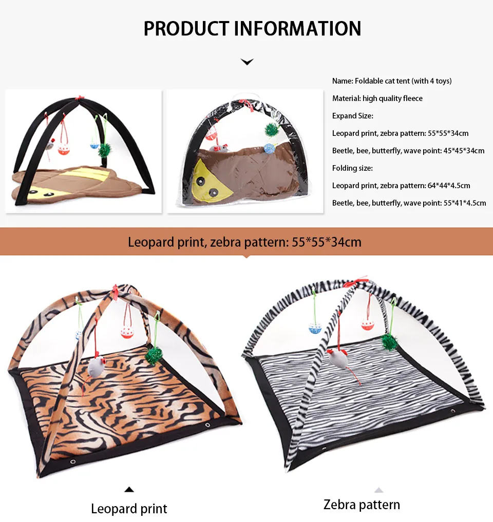 Игрушки для котов мультфильм палаточный Гамак Кошка Кровать Дом подвижная игра игровой центр с висящими Игрушечные Мячи мягкий Кот игровой коврик для котенка
