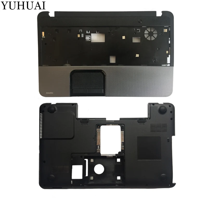 Чехол для TOSHIBA L850 L855 C850 C855 C855D Крышка для рук/ноутбук Нижняя основа Чехол черный H000038850 - Цвет: C and D shell