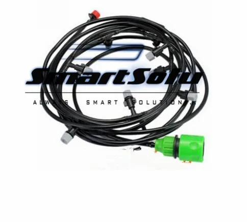

Free shipping Garden Irrigation Mist Water Kit with 5m hose and 10 pcs adjustable misting sprinkler and 1 pcs quick coupler 1005