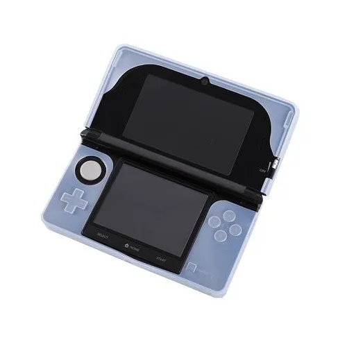 

White Crystal Silicon Case Cover Skin Protector Sleeve for Nintendo 3DS LL/XL