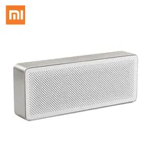 Xiaomi Mi Bluetooth динамик квадратная коробка 2 стерео портативный Bluetooth 4,2 высокое качество звука воспроизведения музыки AUX