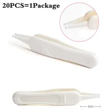 20 шт. для новорожденных Nostril Cleaner, для чистки младенцев, накладной нос, для очистки пластмассы, безопасный пинцет, щипцы для чистки, аксессуары для малышей