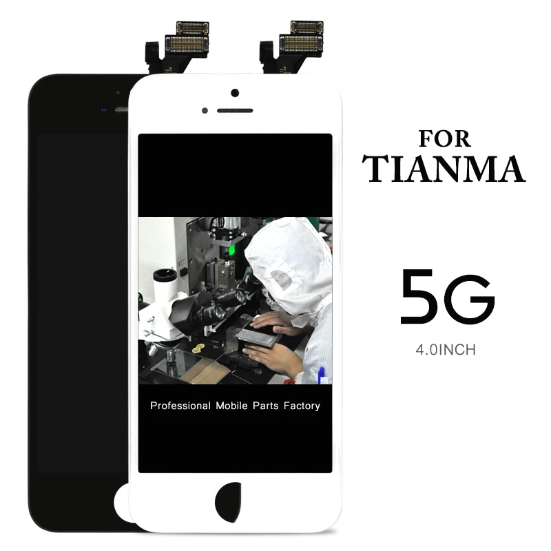 imágenes para 10 unids Para Tianma Pantalla LCD de Pantalla Digitalizador Asamblea Para el iphone 5 Pantalla LCD Negro/Blanco Todo Gratis + cámara imágenes para 10 unids Para Tianma Pantalla LCD de Pantalla Digitalizador Asamblea Para el iphone 5 Pantalla LCD Negro/Blanco Todo Gratis + cámara