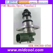 Датчик давления топлива SCV всасывающий клапан управления использовать OE NO. 096360-0760/0963600760 для Mazda Opel Vauxhall