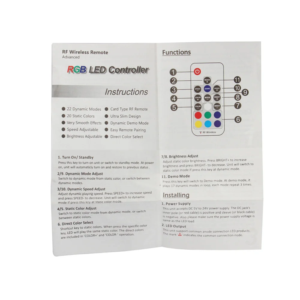 led remote