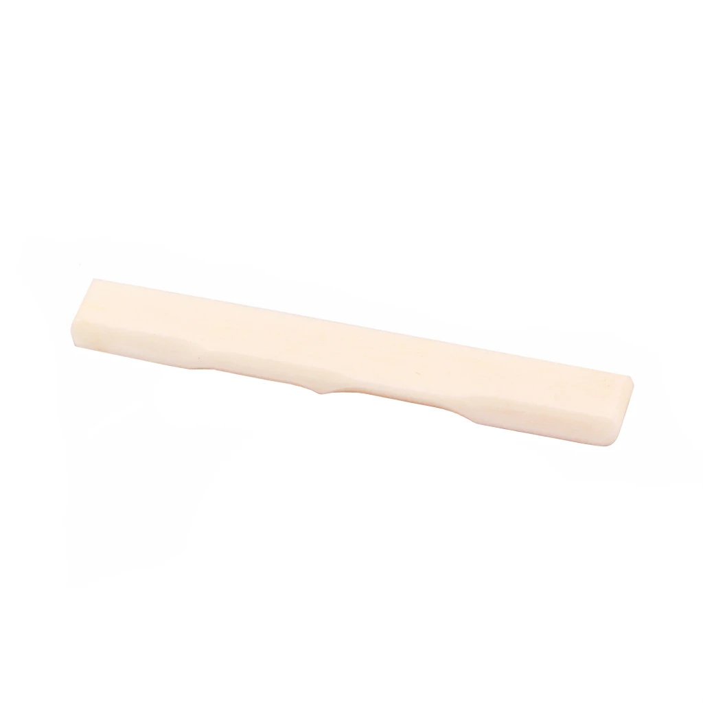

Lightweight Portable Buffalo Bone saddle for 4 String Electric Guitar White Acoustic Guitar Music Instruments Replacement Spare