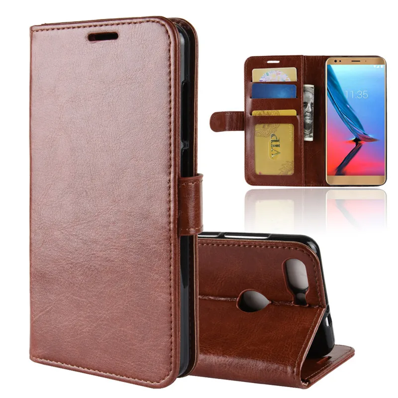 Чехол для ZTE Blade V9 V 9 Capa Flip КОШЕЛЕК телефона из искусственной кожи + Мягкий