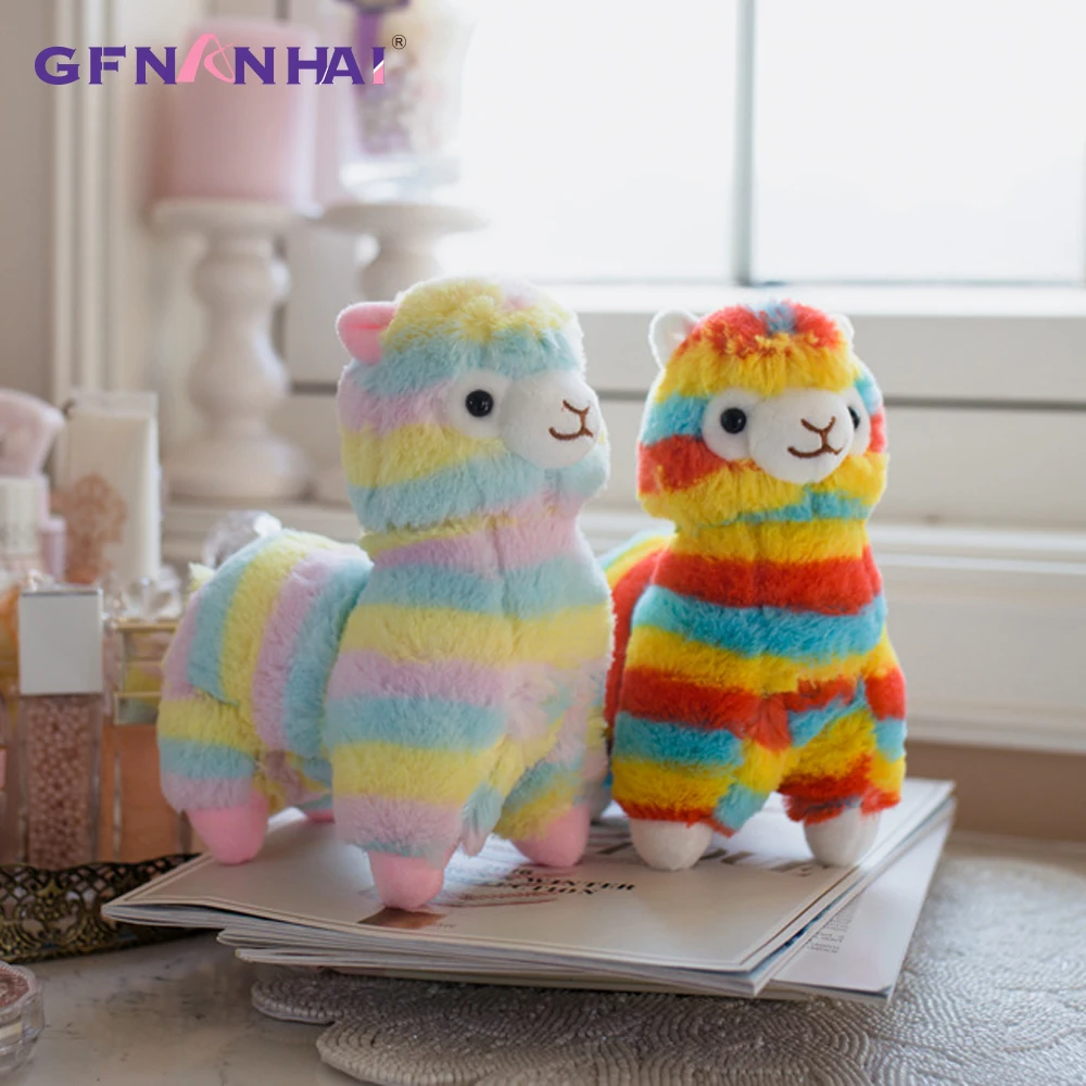 New Styles 1pc 3545cm Japanese Alpaca Vicugna Pacos Plush Toy Soft Plush Alpacasso Baby Stuffed Animals Pillow birthday Gifts