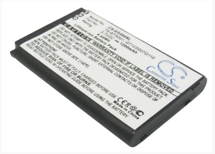 Аккумулятор Cameron Sino 1200 мАч для мобильного телефона TOSHIBA Portege G500 00015688 G71C0007Q110