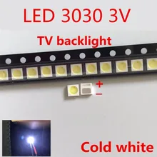 EVERLIGHT Retroilluminazione LED 1 w 3030 3 v bianco Freddo 80-100LM TV Applicazione 62-113TUN2C/S5000-00F/TR8-T 4000 szt