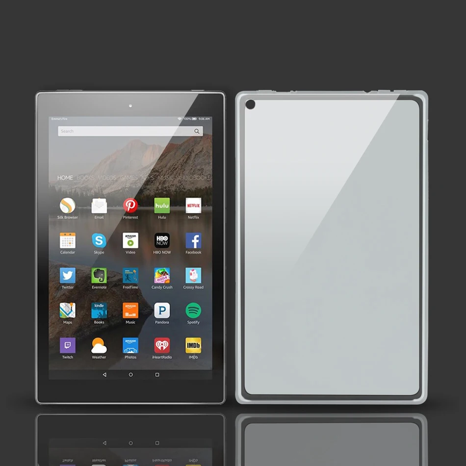 Силиконовый чехол для Amazon Kindle Paperwhite 1 2 3 4 10th 2018 Fire HD 10 8 7 6 2017 2016 2015 2014|Чехлы