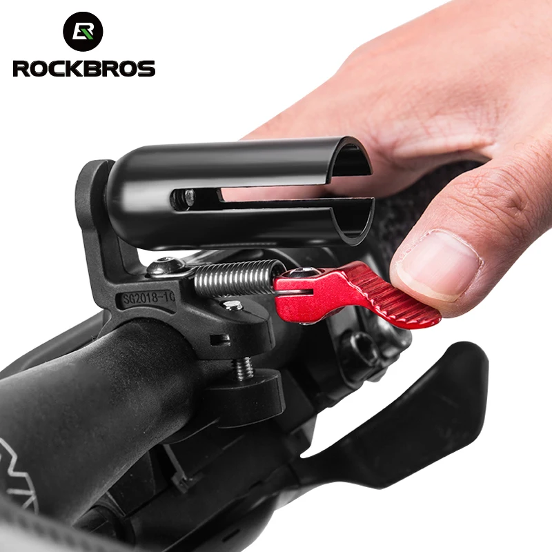 

ROCKBROS Bicycle Bike Bell Cycling Handlebar Front Copper Portable Safe Horn Warning Alarm Finger Ring MTB Road Bike Accessories