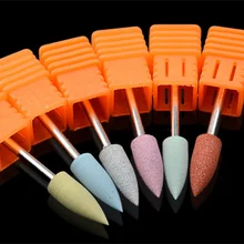 Головки кремния ногтей сверла ногтей гибкие пилка для полирования ногтей полированные инструменты электрические сверла машины аксессуары/компанией dhl 200 шт