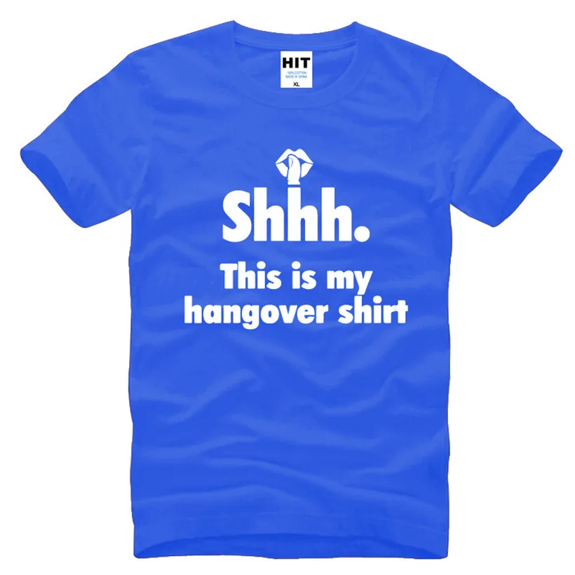 Это мое похмелье рубашка напечатанные буквы Забавный творческий для мужчин s футболка мода О-образный вырез хлопок новинка футболка - Цвет: LAY BAT