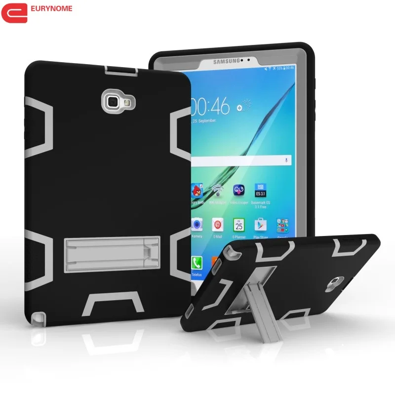 

Armor Cover for Samsung Galaxy Tab A 10.1 P580 P585 Case 3 in 1 Shockproof Plastic Kickstand Case For Samsung P580 P585 Cover