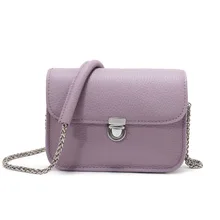 2019 Classic Genuine Leather Ladies Shoulder Bag Fashion women Cross body Bag Solid Color Small Square Bag Cowhide Messenger Bag 2018 rivet genuine leather women s small messenger bag mini flap bag first layer cowhide one shoulder cross body quality bag