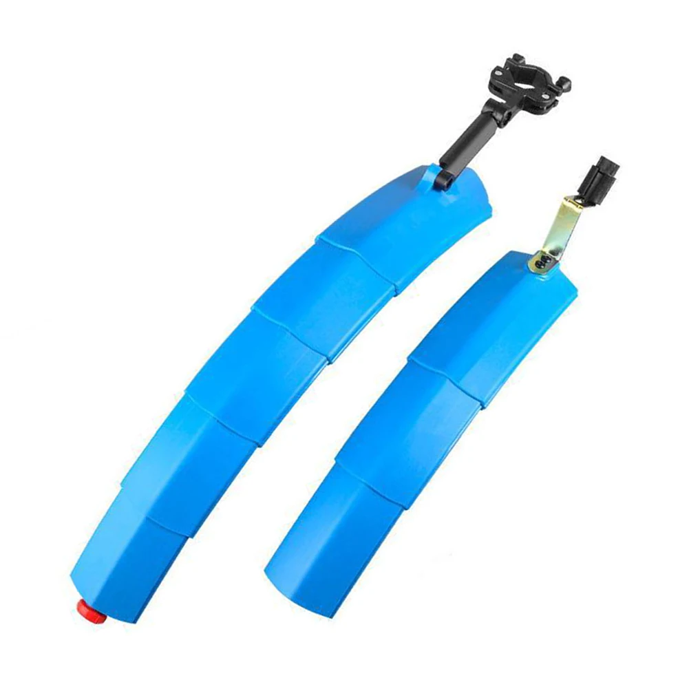 

1 Pair/set LED Bike Bicycle 26inch Mud Splash Guard Stretchy Bicycle With Taillight Front Rear