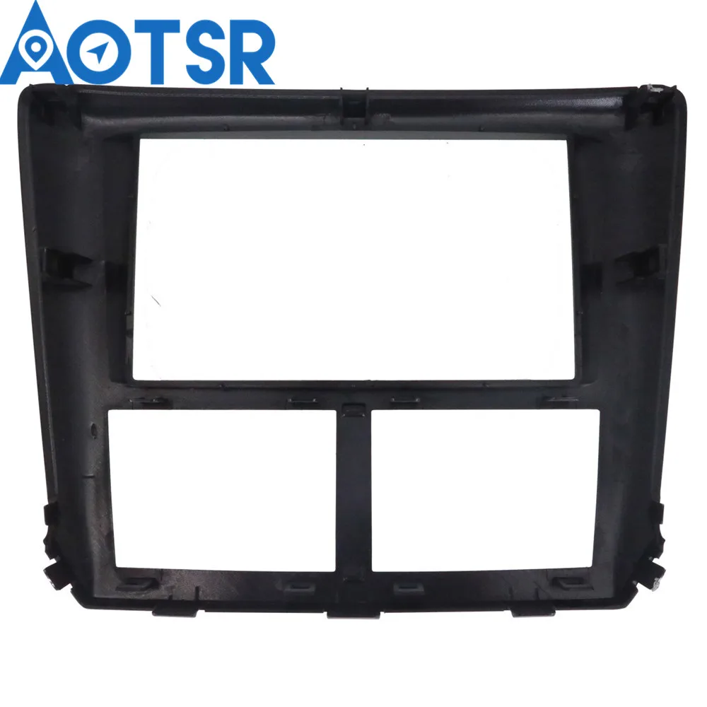 2 DIN Автомобильная Радио панель для Subaru Forester 2008-2012 Impreza 2007-2012 стерео панель Dash CD отделка установочный комплект DVD CD ABS