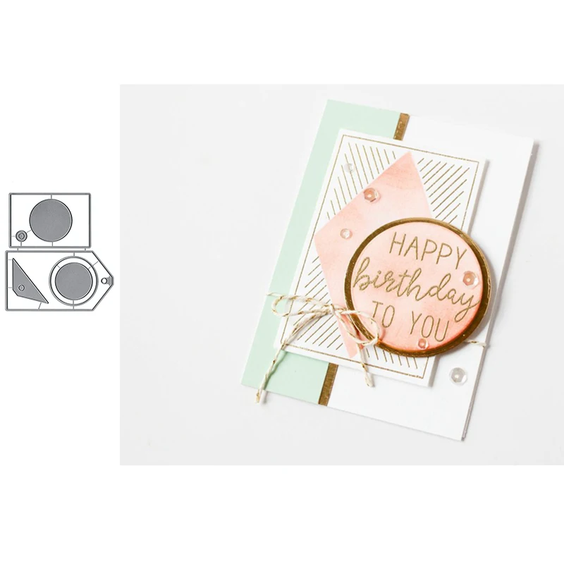 

Build A Tag Metal Cutting Dies For DIY Scrarpbooking Embossing Paper Cards Decorative Crafts New 2019 Diecuts